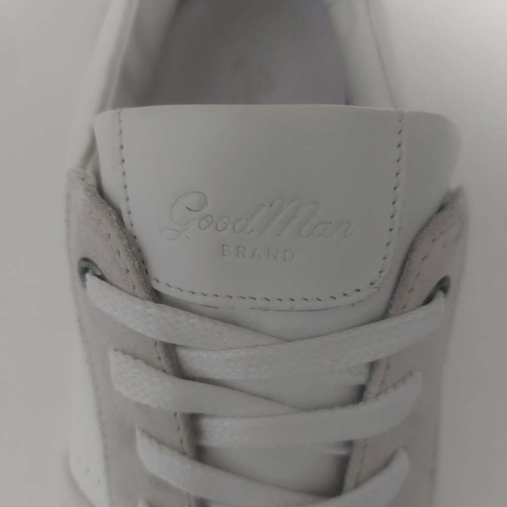 Good Man Brand Legend London Low Top Sneakers White Leather Shoes Mens 11 - Picture 3 of 9